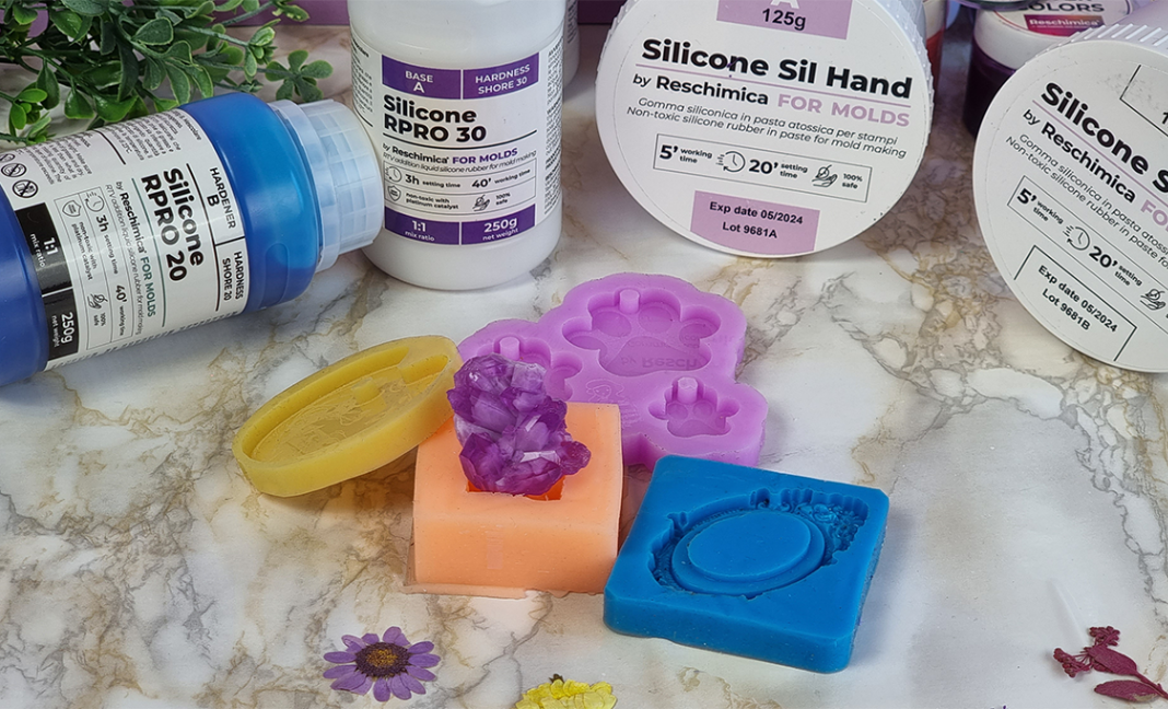 gomma siliconica stampi diy