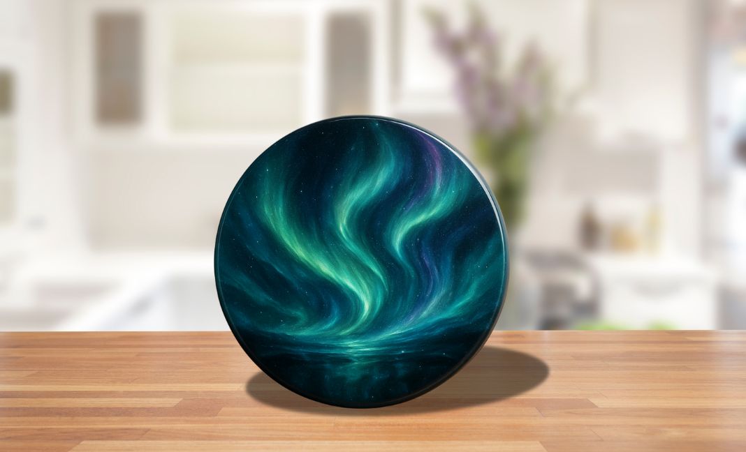 aurora resin art