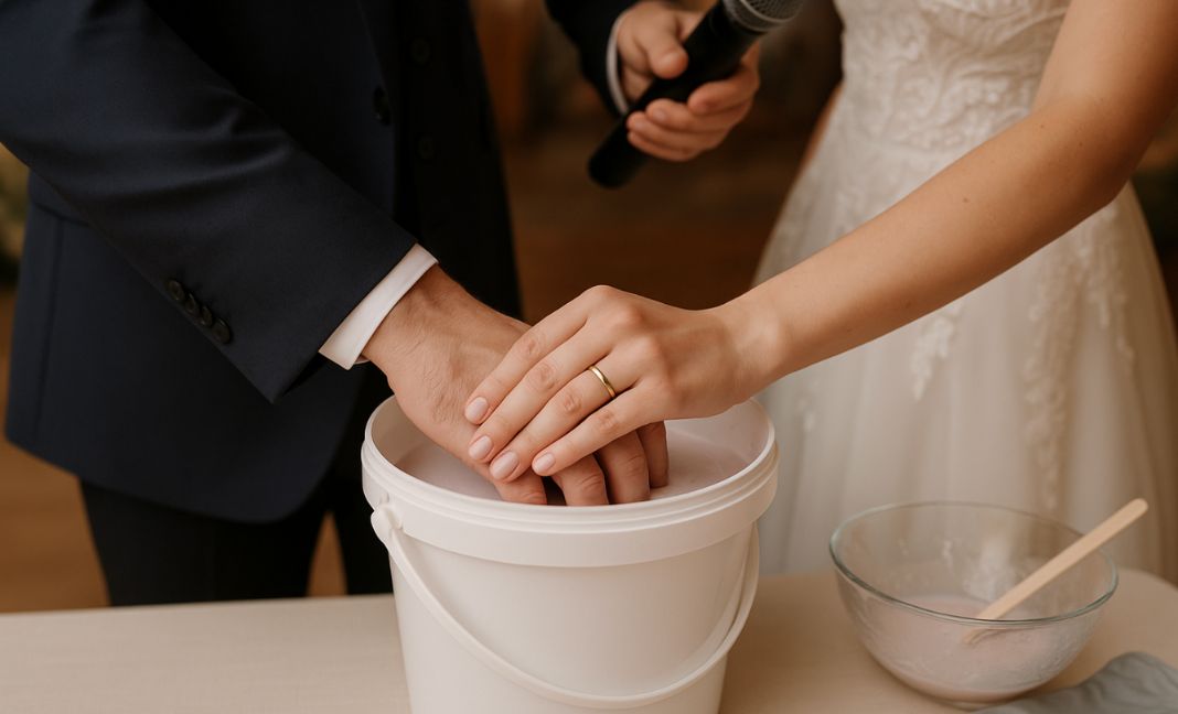 calco mani live show matrimonio wedding planner