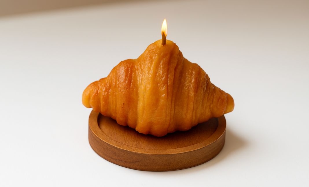 candele a forma di cibo