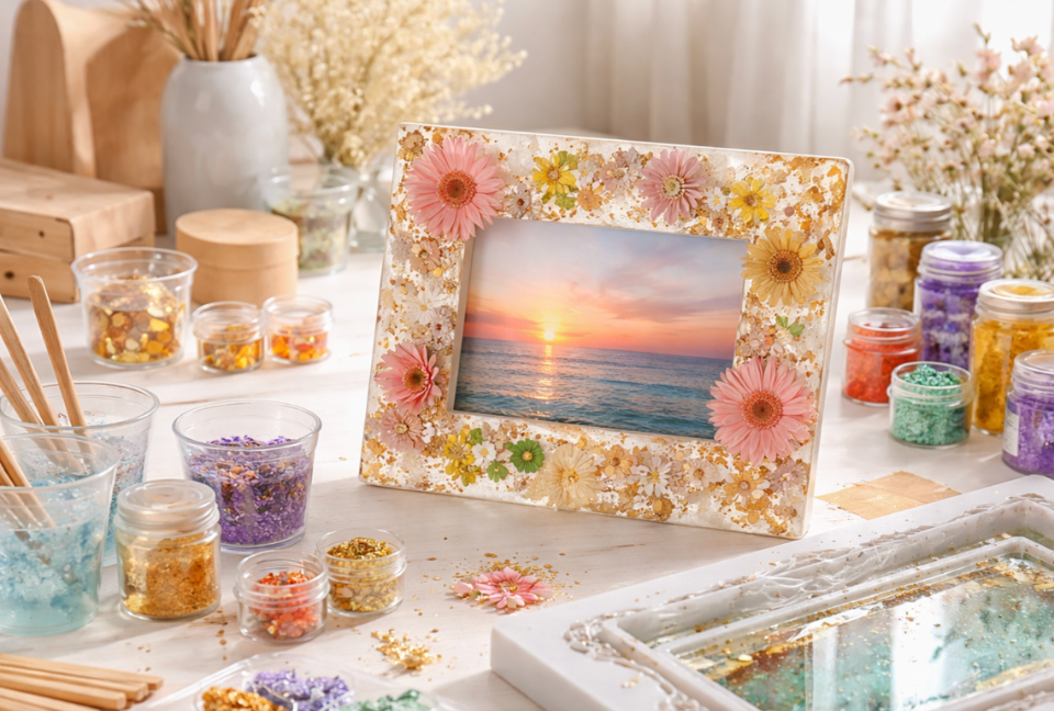 cornice fai da te in resina